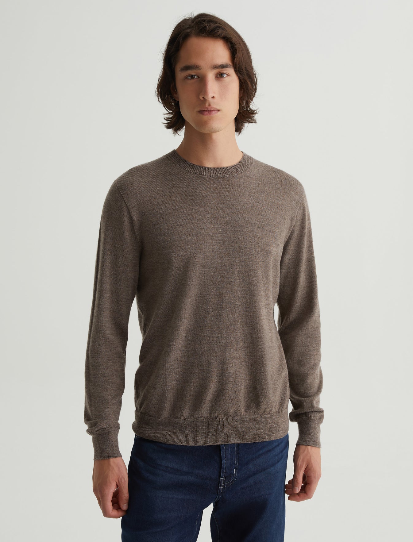 Beck Crew|Classic Long Sleeve Crew Neck Sweater